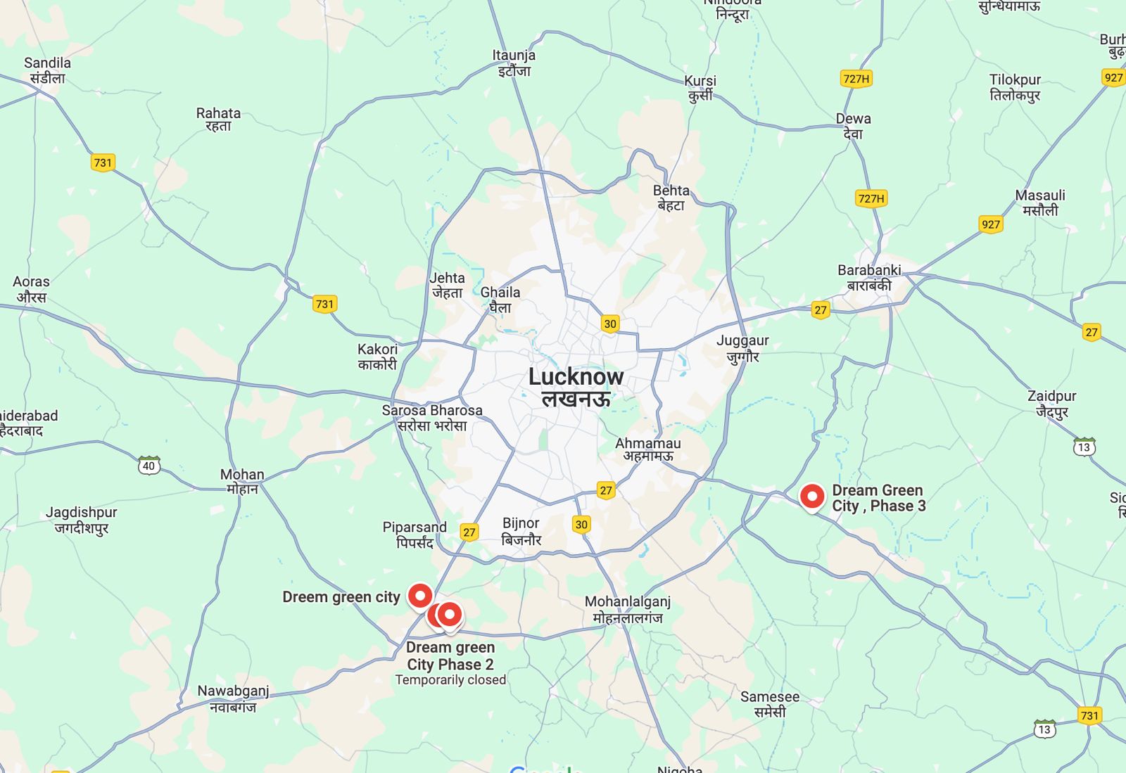 Projects Location